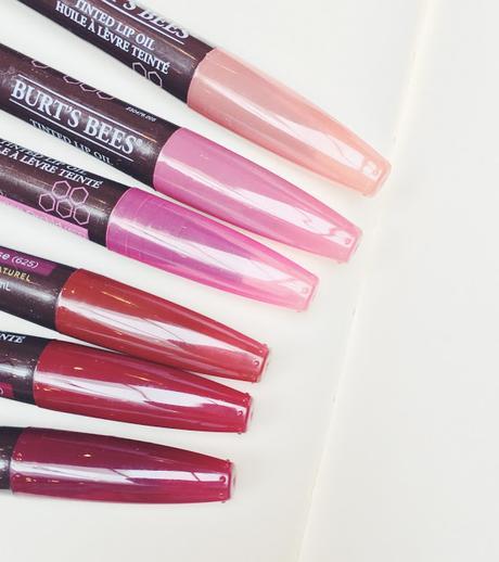 Lip Tint Oil, Gloss Lip Crayon y los nuevos tonos de Burt's Bees.