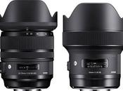 Sigma 24-70mm F2.8 14mm F1.8 Art, nuevas ópticas alta calidad montura Sigma, Canon Nikon