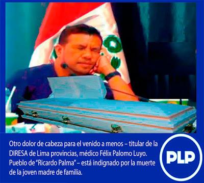 En Lima provincias: ESTABLECIMIENTOS SALUD DE LA DIRESA CON LA MUERTE…
