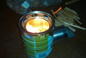 Como hacer una cocina cohete casera