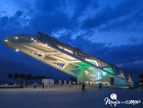 El Museo del Mañana (Museu do Amanhã) en Río de Janeiro