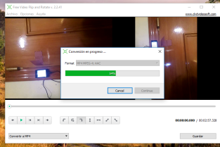 Cómo girar un video  en mp4 90º
