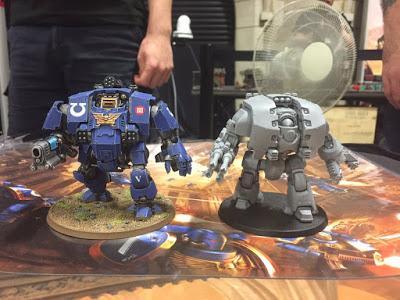 Redemptor: comparativa de tamaño con un Leviathan Redemptor: comparativa de tamaño con un Leviathan