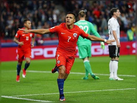 Chile 1-1  Alemania  en la Copa Confederaciones