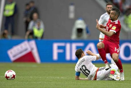 Guardado se pierde la semifinal de la Copa Confederaciones de Rusia 2017