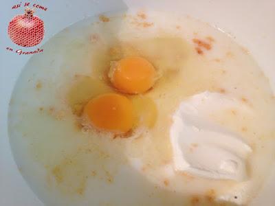 Flan de galletas al microondas