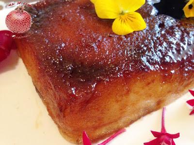 Flan de galletas al microondas