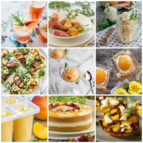 9 recetas con melocotón