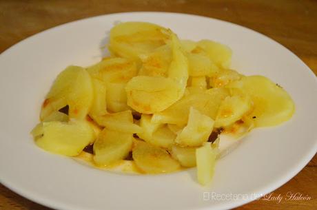 Timbal de bacalao, pimiento y patatas - Reto #asaltablogs