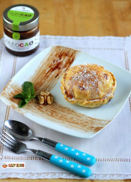 Bombas de chocolate, plátano y nueces, receta de postre con solo cuatro ingredientes