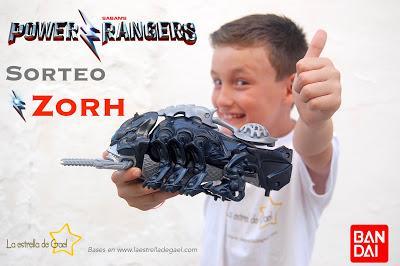 Zorh Power Ranger Movie de Bandai con Sorteo.