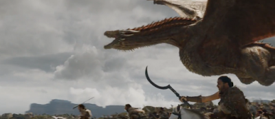 ¿Esta Jaime Lannister cargando un dragón?