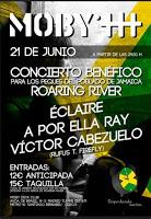 Concierto Benéfico Roaring River en Moby Dick Club