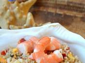 Ensalada Quinoa, Mejillones Langostinos