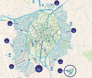 Un ejemplo de buena organización de la circulación en una ciudad – Brujas (Brugge)