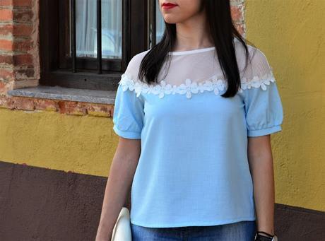 Blusa margaritas