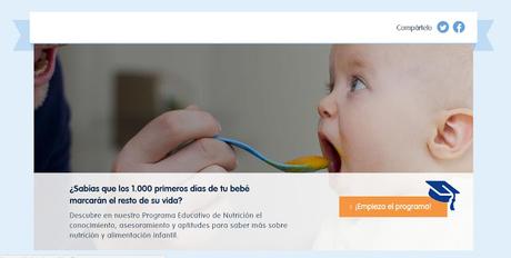 Resultado de imagen de Programa de Nutrición de Nestlé Bebé