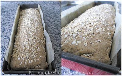 Pan integral con porridge, paso a paso Pan Integral con Porridge