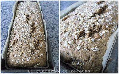 Pan integral con porridge, paso a paso Pan Integral con Porridge