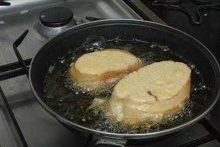 Torrijas con leche vegetal