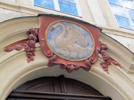 Adornos en las fachadas de Praga