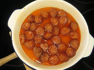 CHORIZOS A LA SIDRA AL MICROONDAS