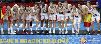 Selección femenina de baloncesto de España Oro europeo