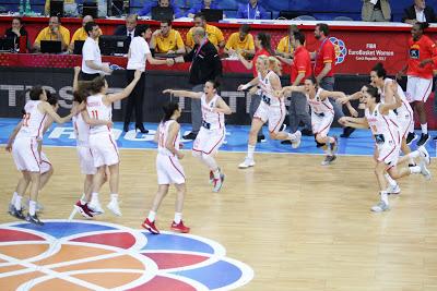 Selección femenina de baloncesto de España Oro europeo