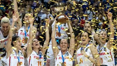 Selección femenina de baloncesto de España Oro europeo