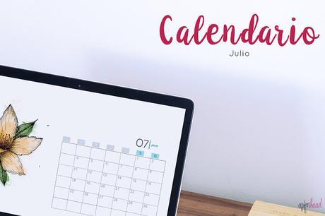 Freebie: Calendario Julio