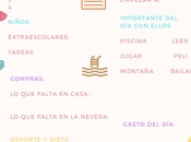 Optimiza tiempo. Planning diario cosas importantes para organizar día.