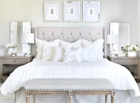 Interiores dormitorio glam chic 