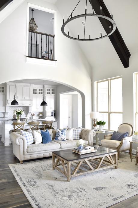 Salón a doble altura