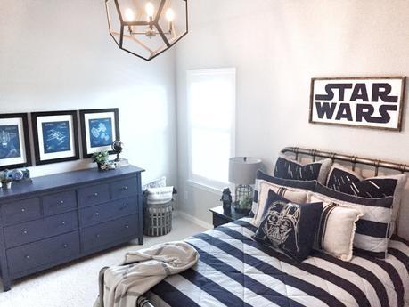 Dormitorio juvenil chico star wars