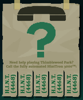 La aventura gráfica 'Thimbleweed Park' se actualiza con un nuevo sistema de pistas y diálogos