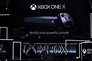 Xbox One X: La consola de videojuegos más pequeña y potente de Microsoft