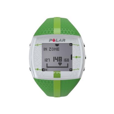 Polar FT4 - Reloj con pulsómetro e indicador de calorías consumidas para fitness y cross-training, color verde