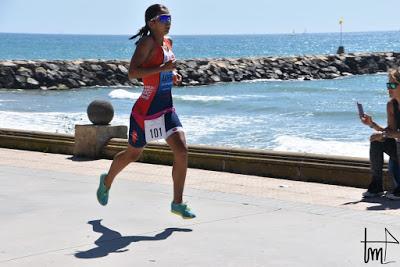 Triatlón Sitges . Campeonato de Catalunya Sprint por Grupos de Edad