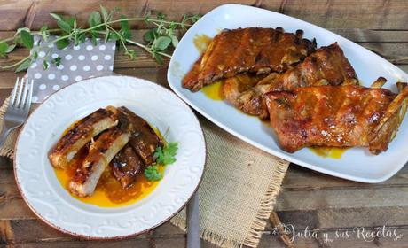 RECETA -  Costillas a la barbacoa