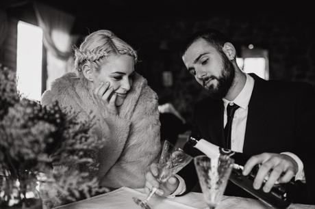 Una Boda invernal  en un Centro Ecuestre