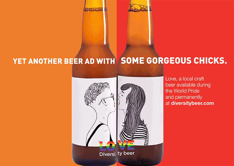 “LOVE”, una cerveza para celebrar la diversidad durante el Orgullo