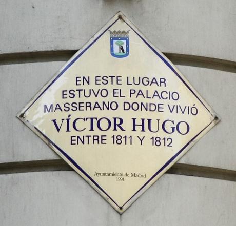 Víctor Hugo vivió y creció en Madrid