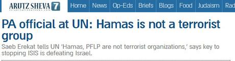 Delirante, para la Autoridad Palestina Hamas no es una organización terrorista.