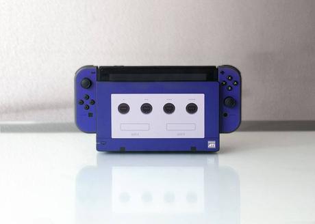 Disfruta de esta skin de Gamecube para Nintendo Switch