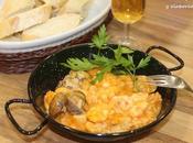 Arroz marinero langostinos, almejas gambas