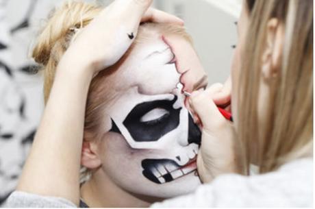 Maquillaje de Halloween para niños Maquillaje de Halloween para niños