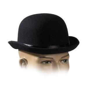 Disfrazarse de Mimos en tus Fiestas sombrero-bombin-lujo-negro-pr30153