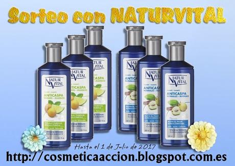 La Ganadora del sorteo de un lote de 6 champús Anticaspa de NATURVITAL