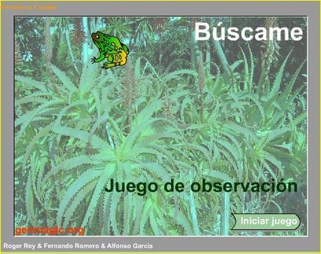 Búscame de GenMagic. Juego de observación