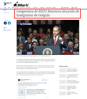 Congresista de EE.UU. agrede y un bloguero cubano lo desmiente